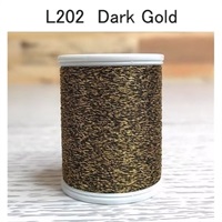 ジャストエース LAME THREAD(ラメスレッド)(L202 Dark Gold)